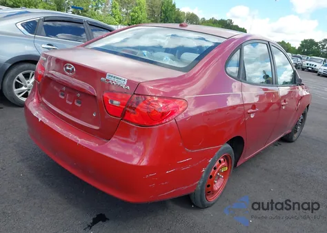 2009 Hyundai Elantra Gls from USA, damaged, VIN KMHDU46D69U601003